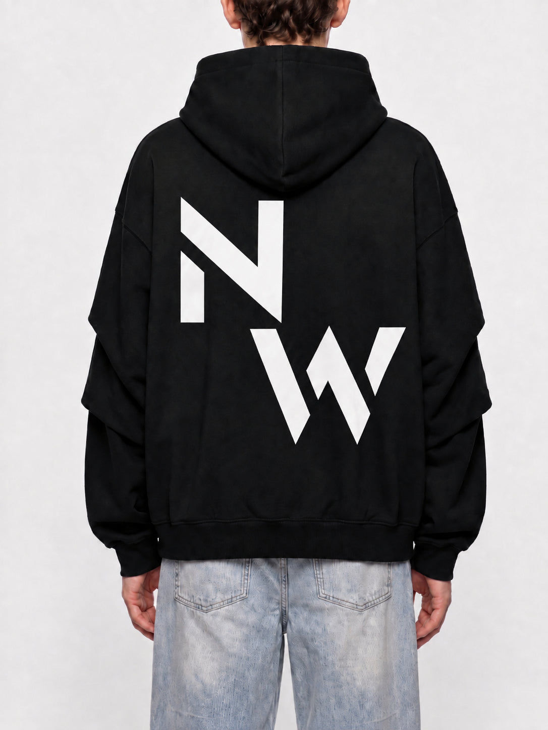 NW signature heavyweight sleeves hoodie