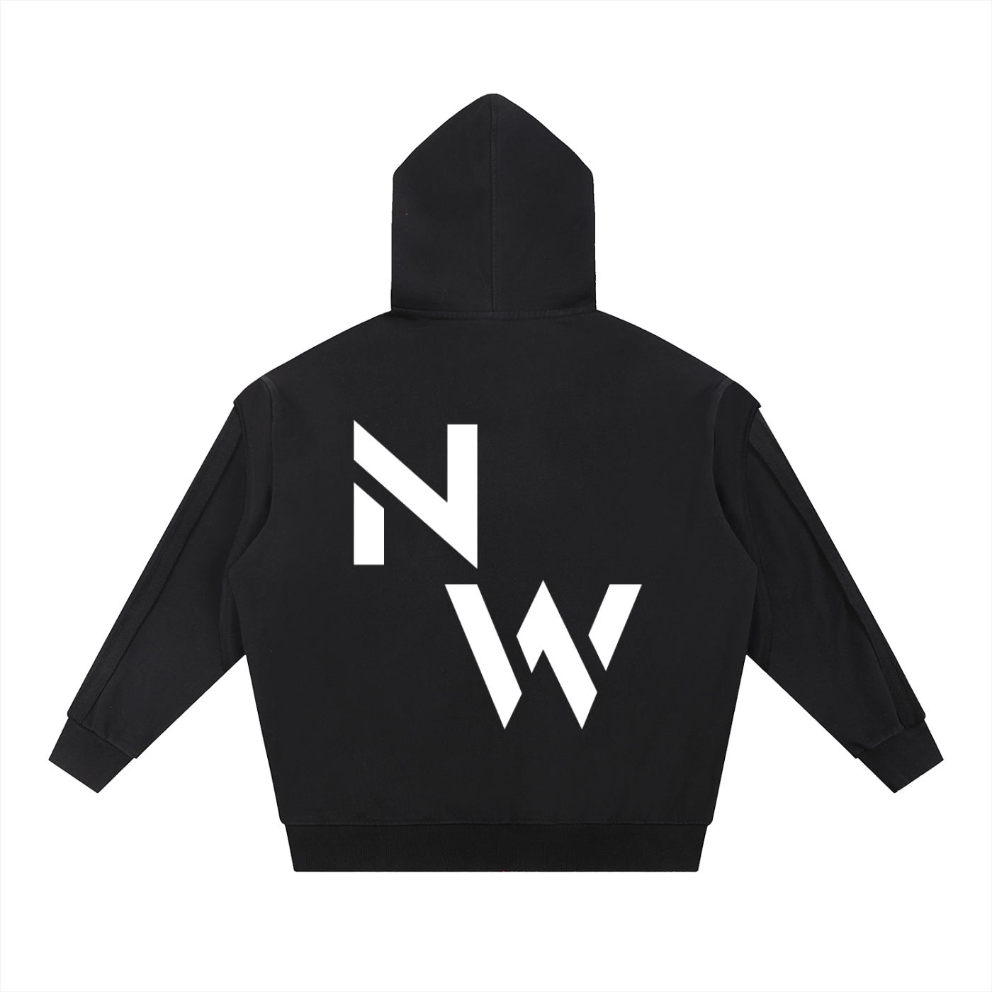 NWS Contrast Tape Double Layered Hoodie