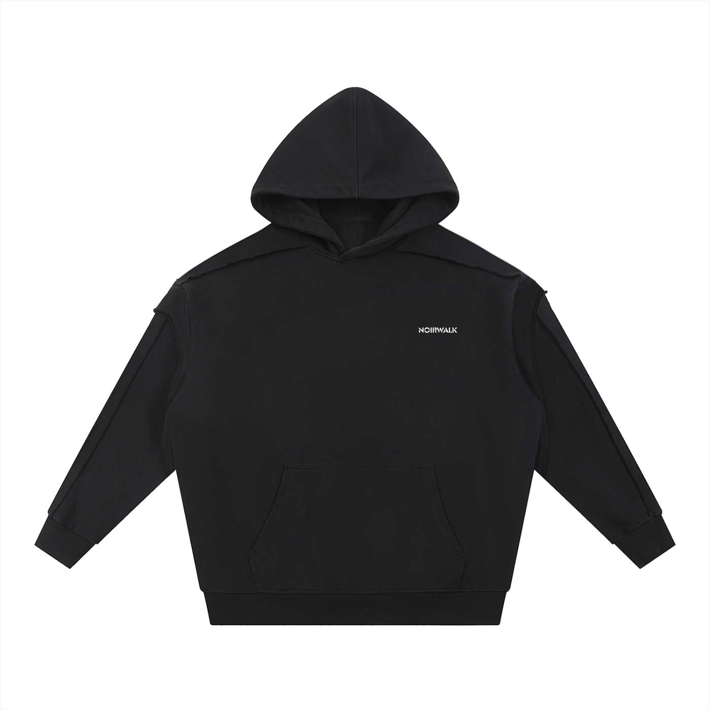 NWS Contrast Tape Double Layered Hoodie
