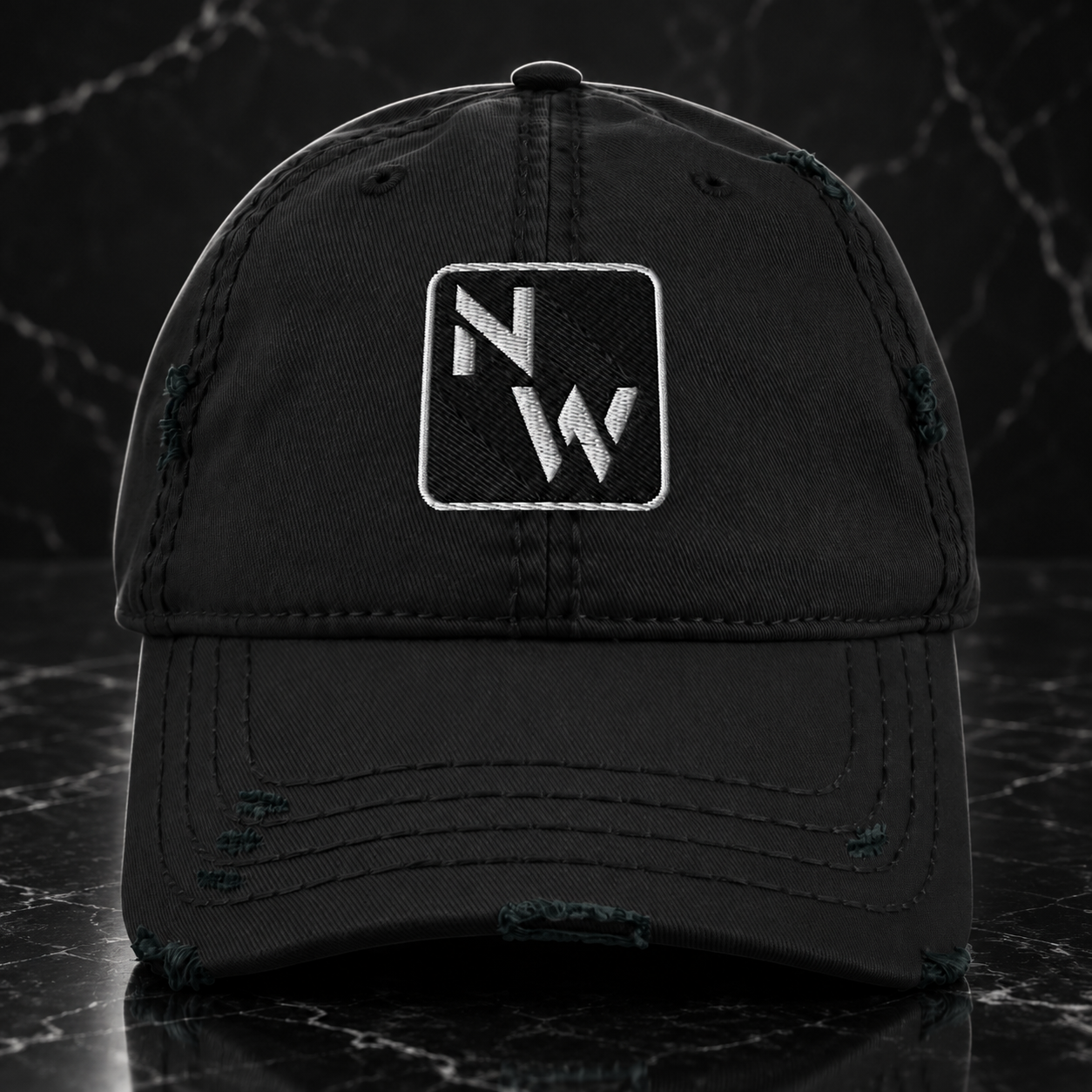 NW Logo Distressed Hat