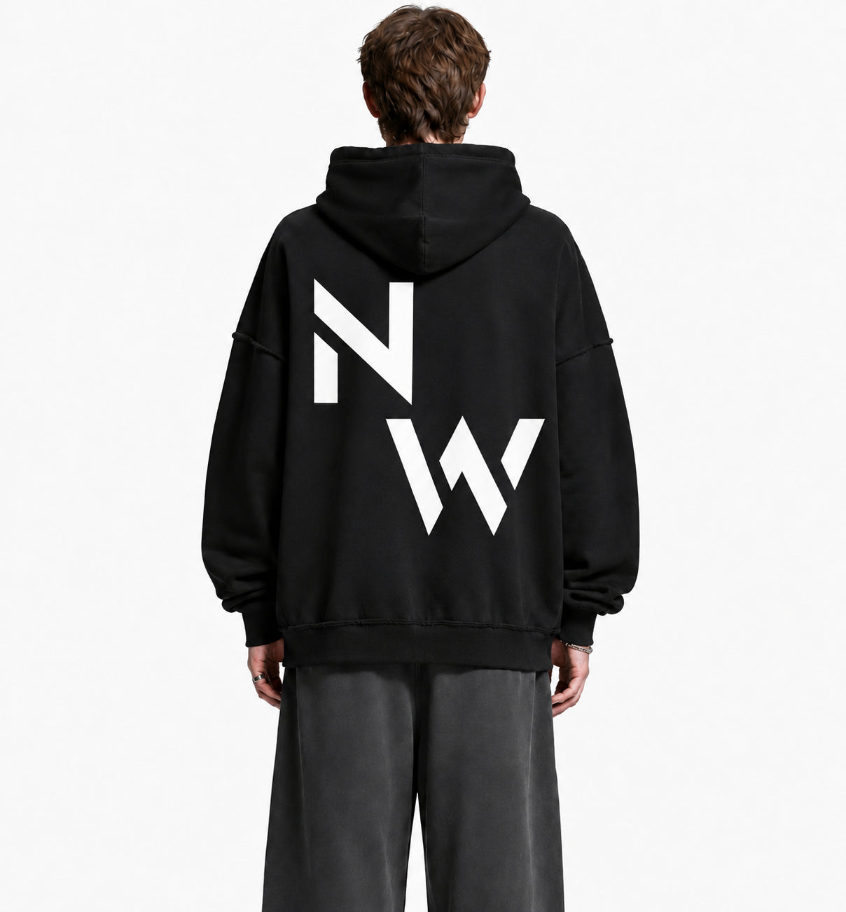 NW signature double layered hoodie