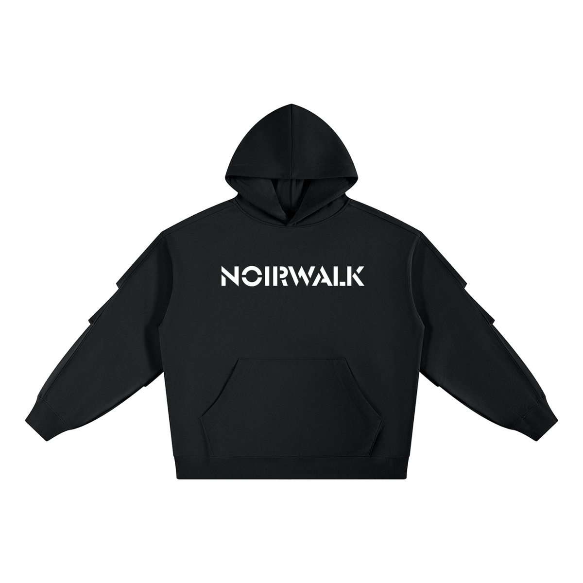 NWS Heavyweight Ruched Sleeves Hoodie