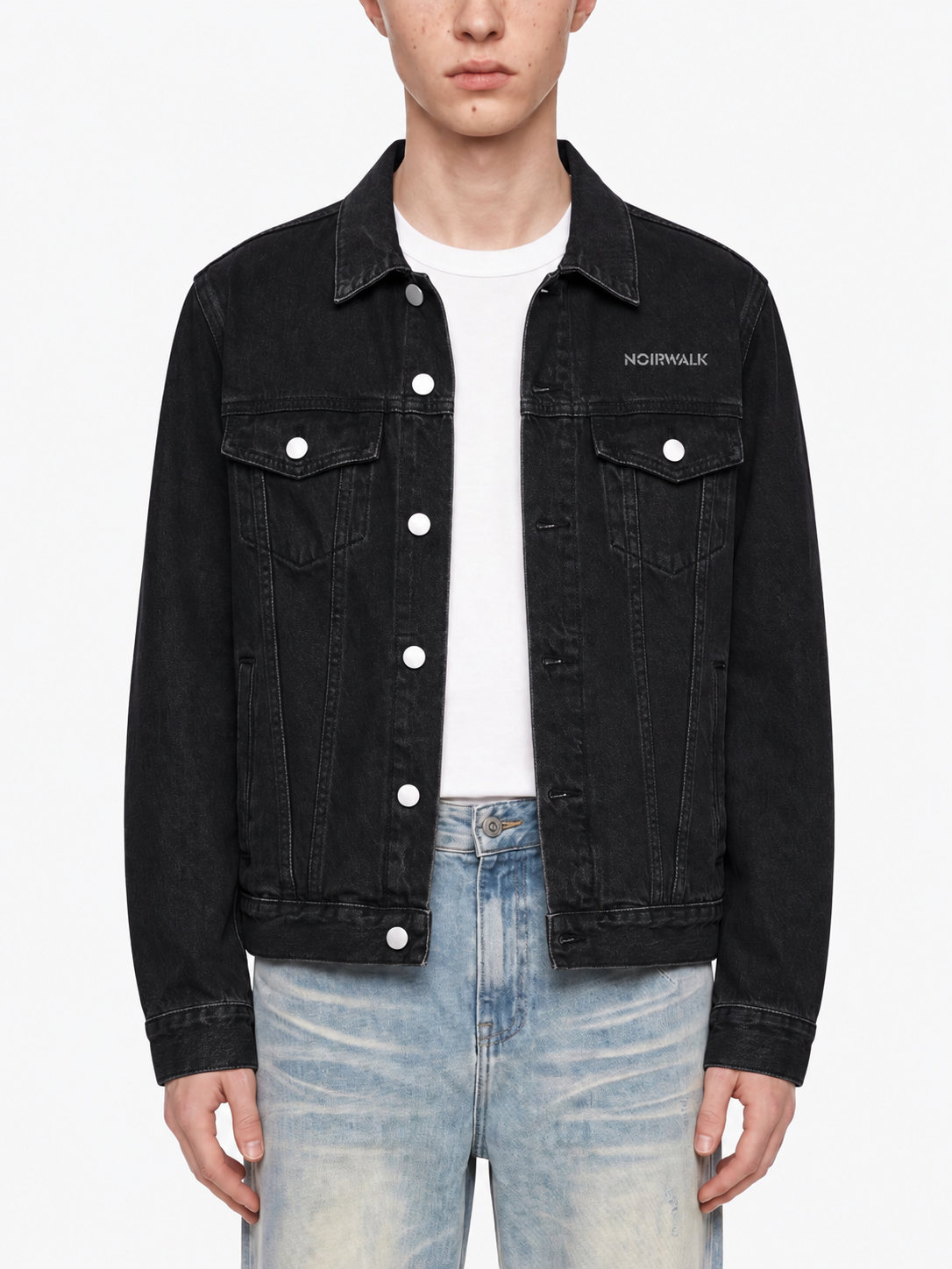 NWS Unisex Vintage Wash Denim Jacket