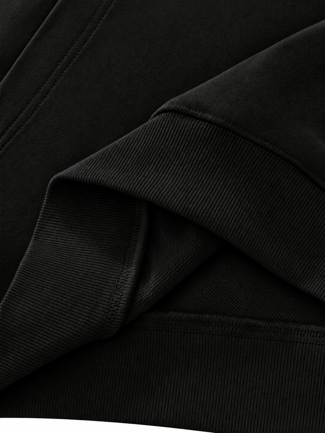 NWS Heavyweight Ruched Sleeves Hoodie