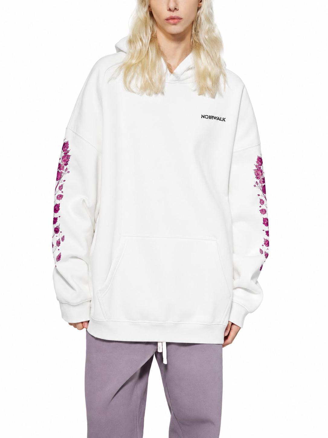 LOVE BLEEDS Oversize Fleeced Hoodie