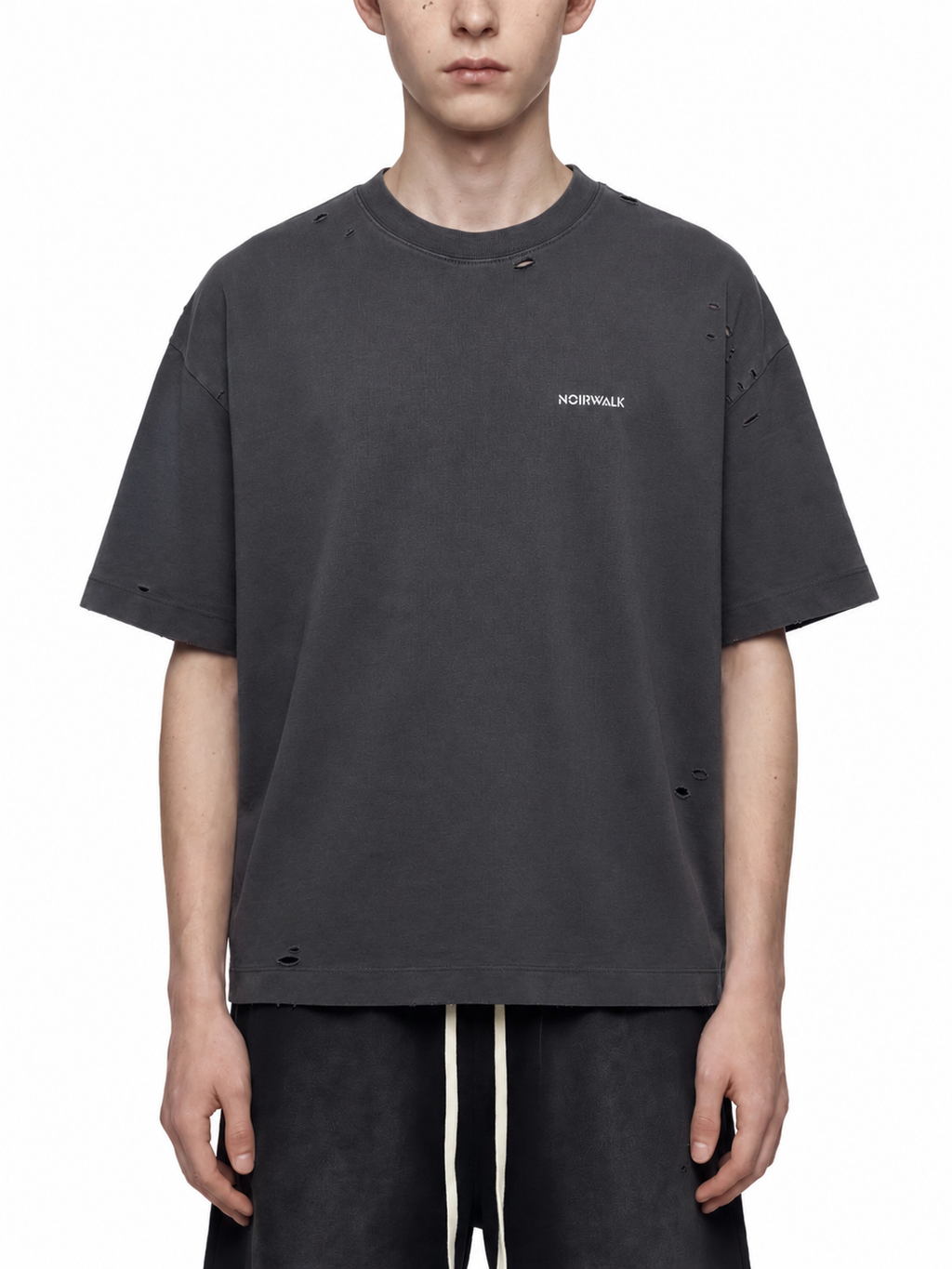 NWS Distressed Boxy Oversized T-Shirt