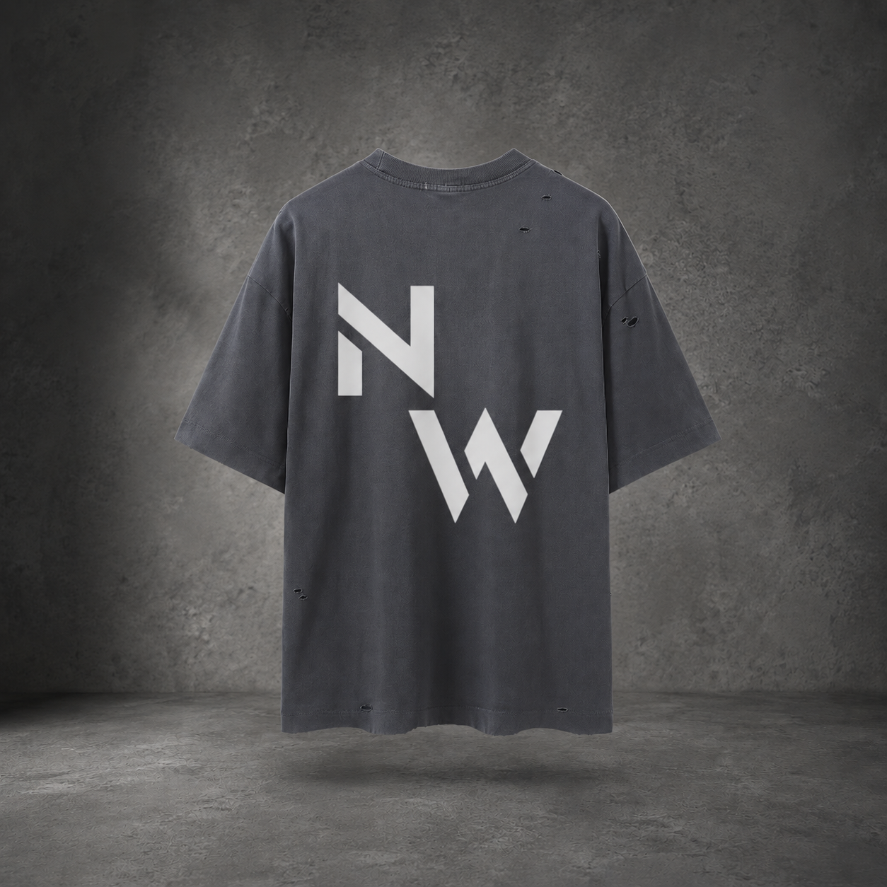 NWS Distressed Boxy Oversized T-Shirt