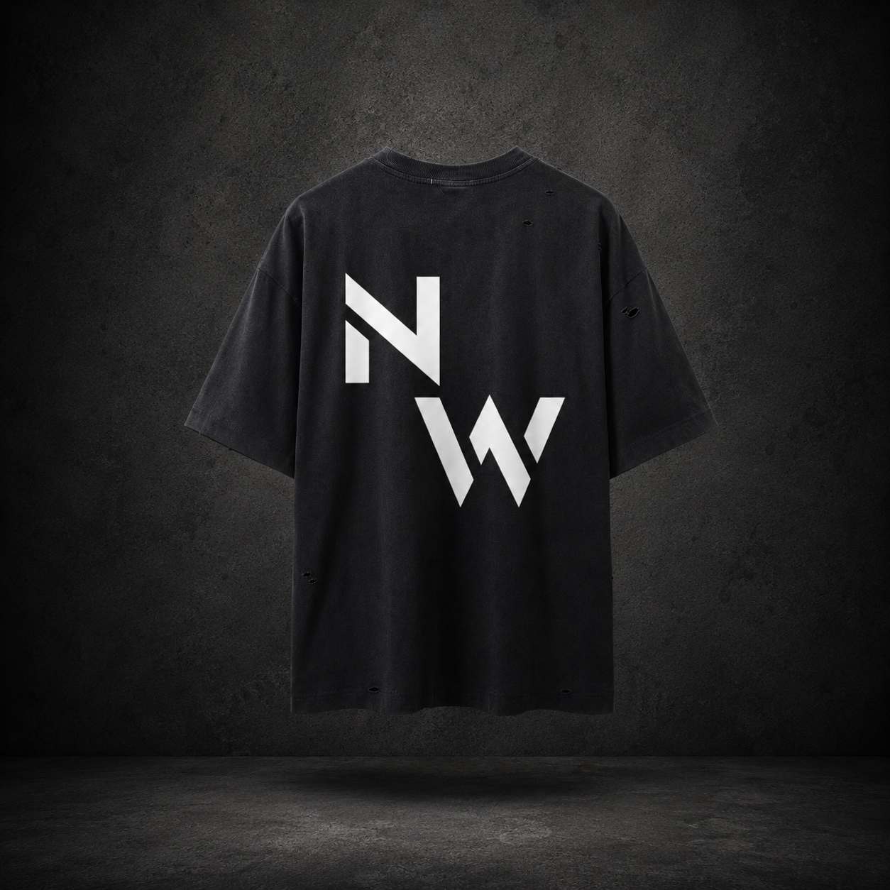 NWS Distressed Boxy Oversized T-Shirt