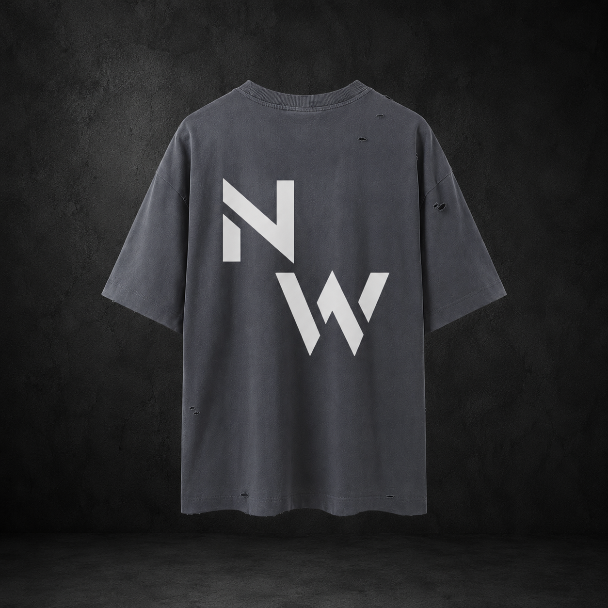 NWS Distressed Boxy Oversized T-Shirt