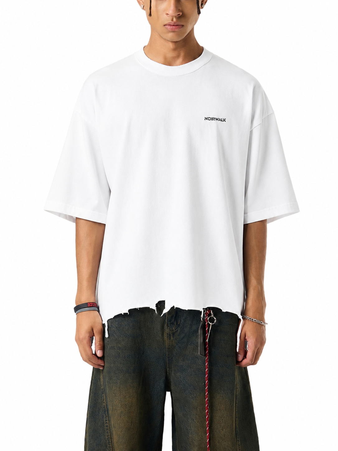 NWS Wash Raw-Hem Boxy T-shirt