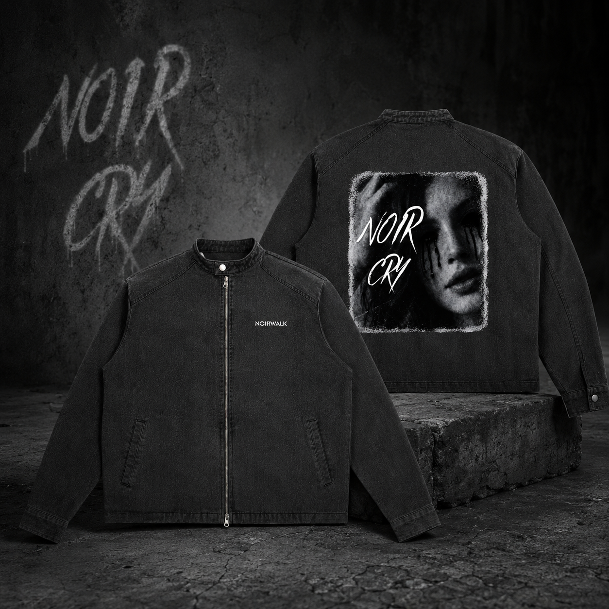 NOIR CRY: Denim Jacket