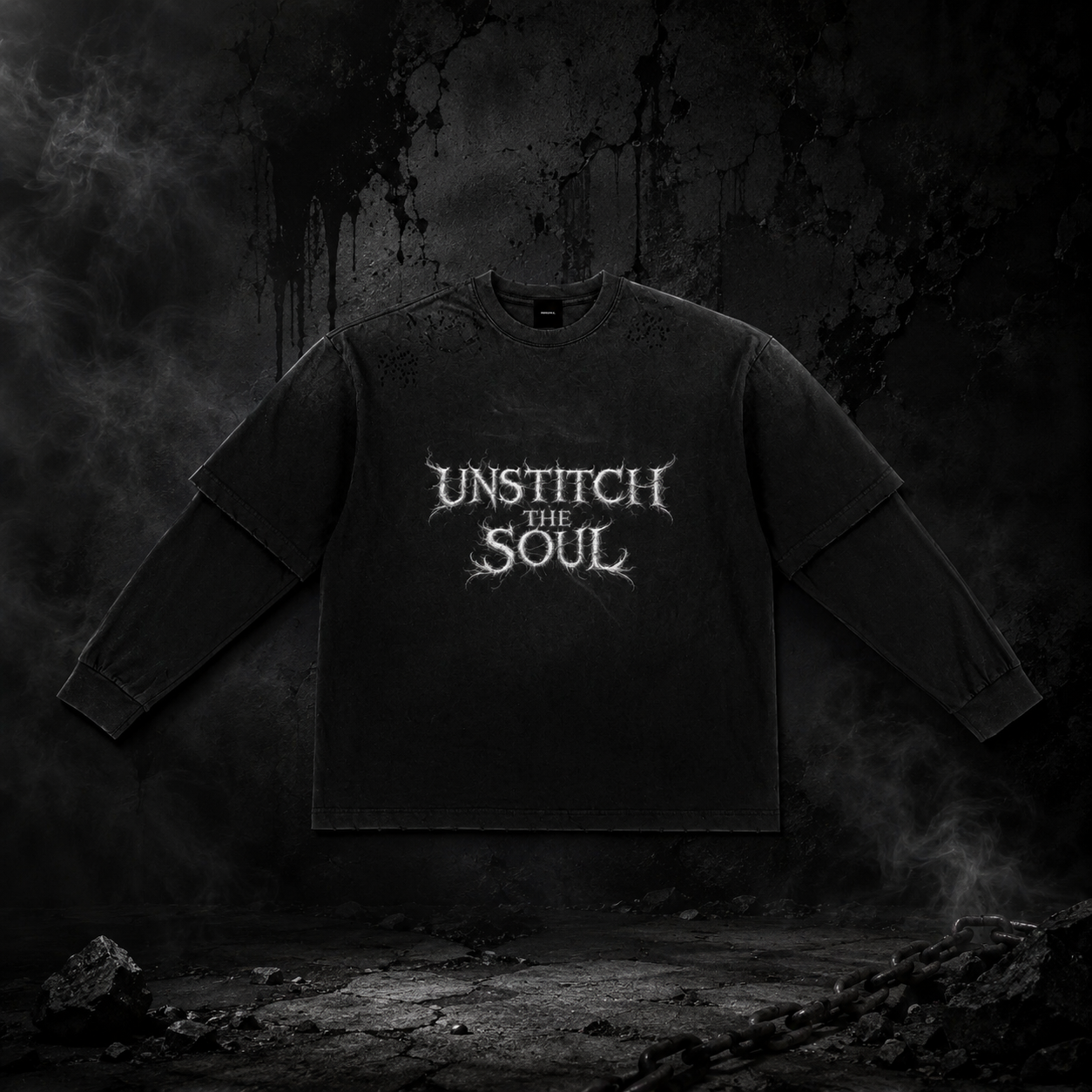 UNSTITCH THE SOUL: Two-Piece T-Shirt