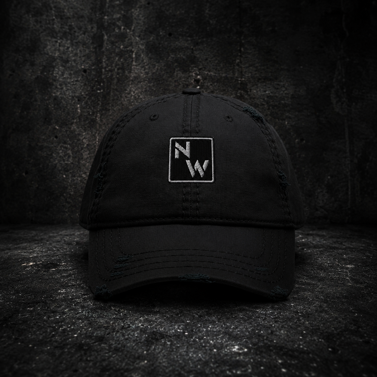 NW Logo Distressed Hat
