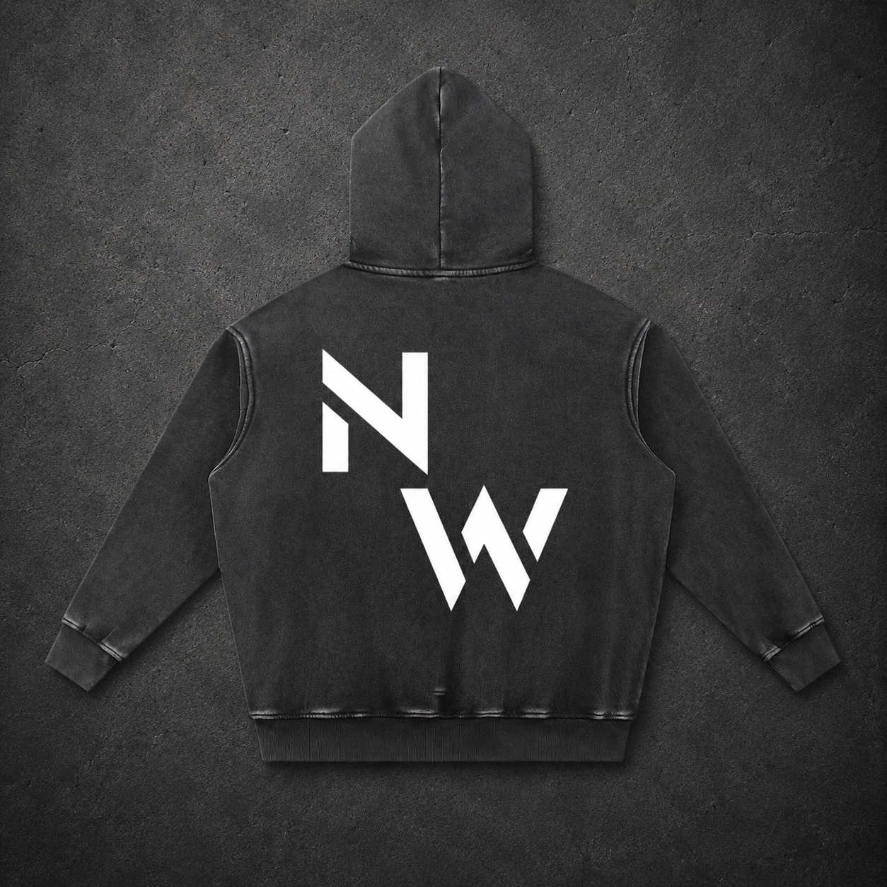NWS Logo Fleece Oversize Hoodie