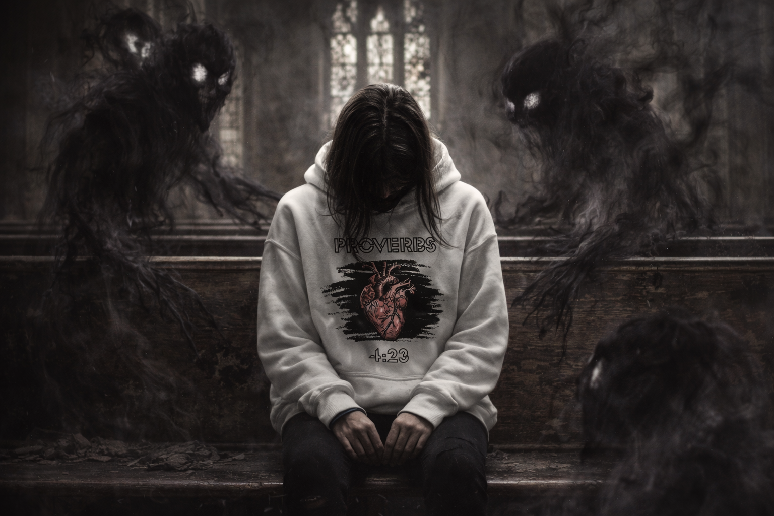 “Guard Your Heart” Hoodie – Proverbs 4:23