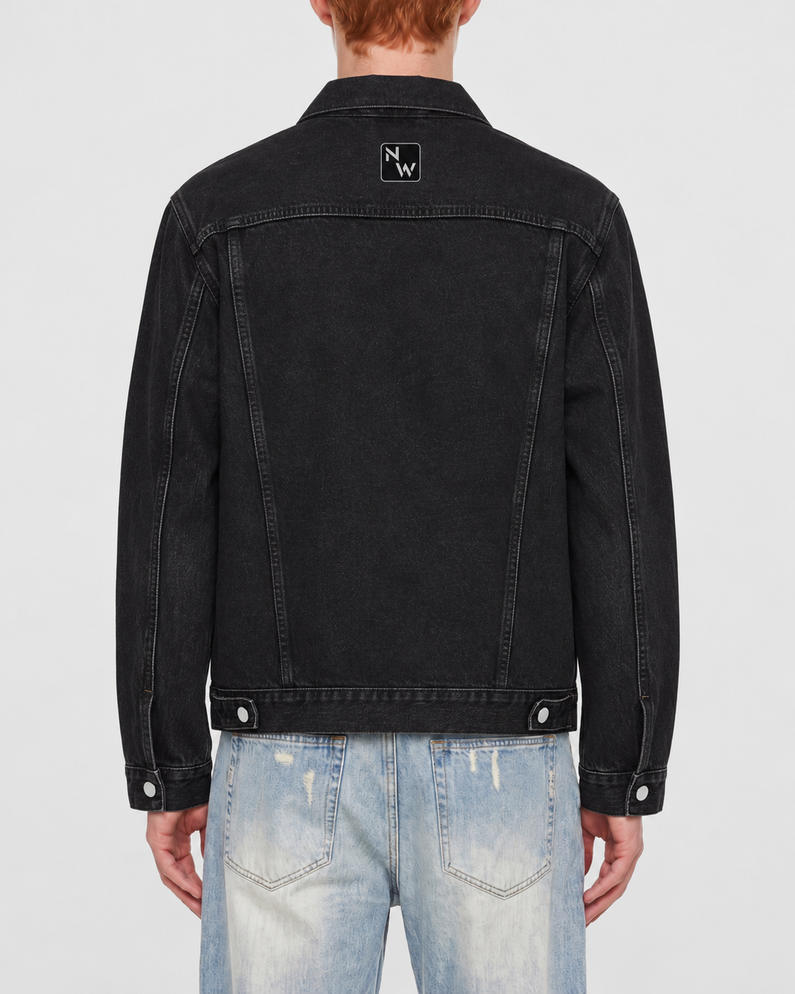 NWS Unisex Vintage Wash Denim Jacket