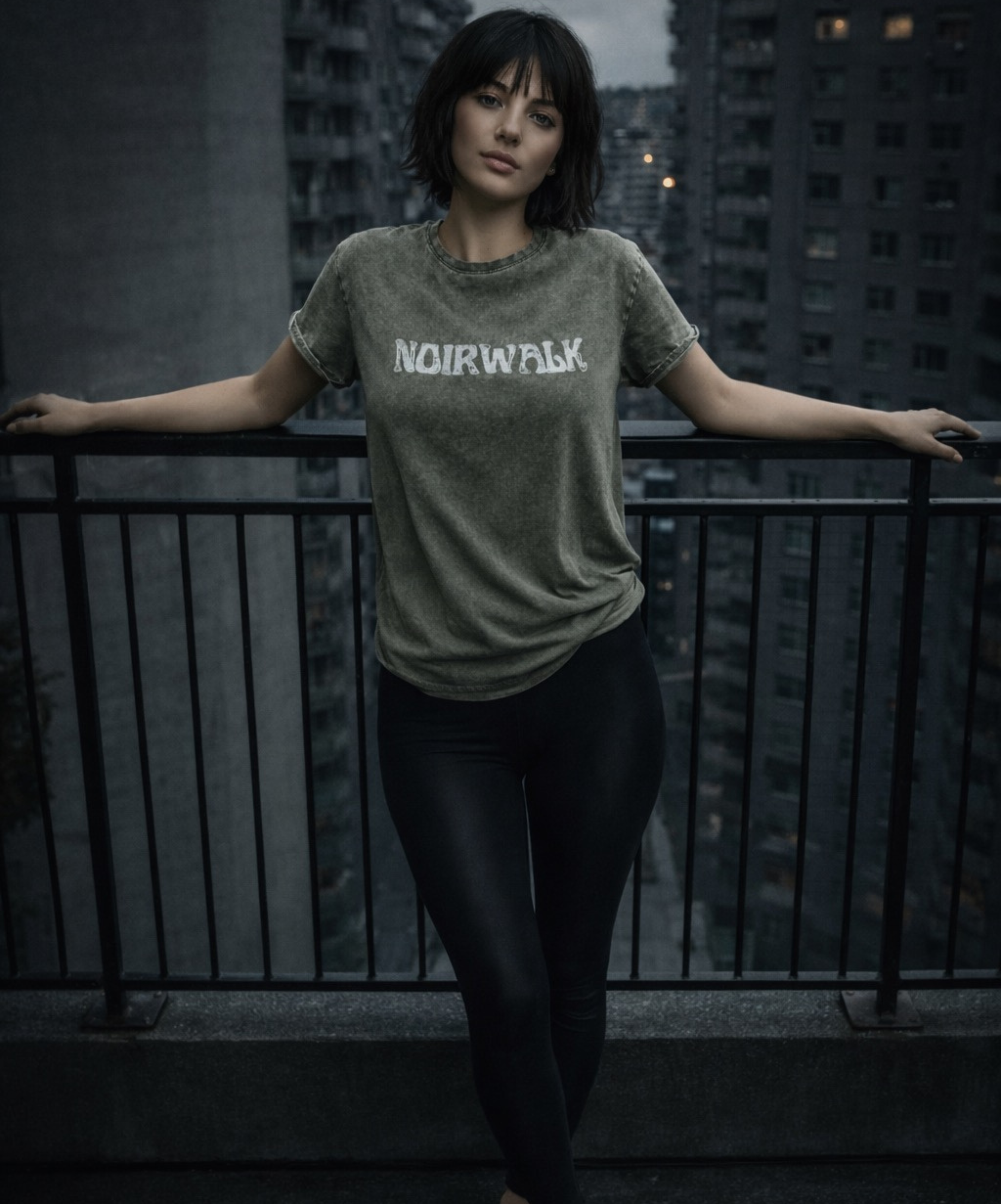 Nightcarved Noirwalk Denim T-Shirt