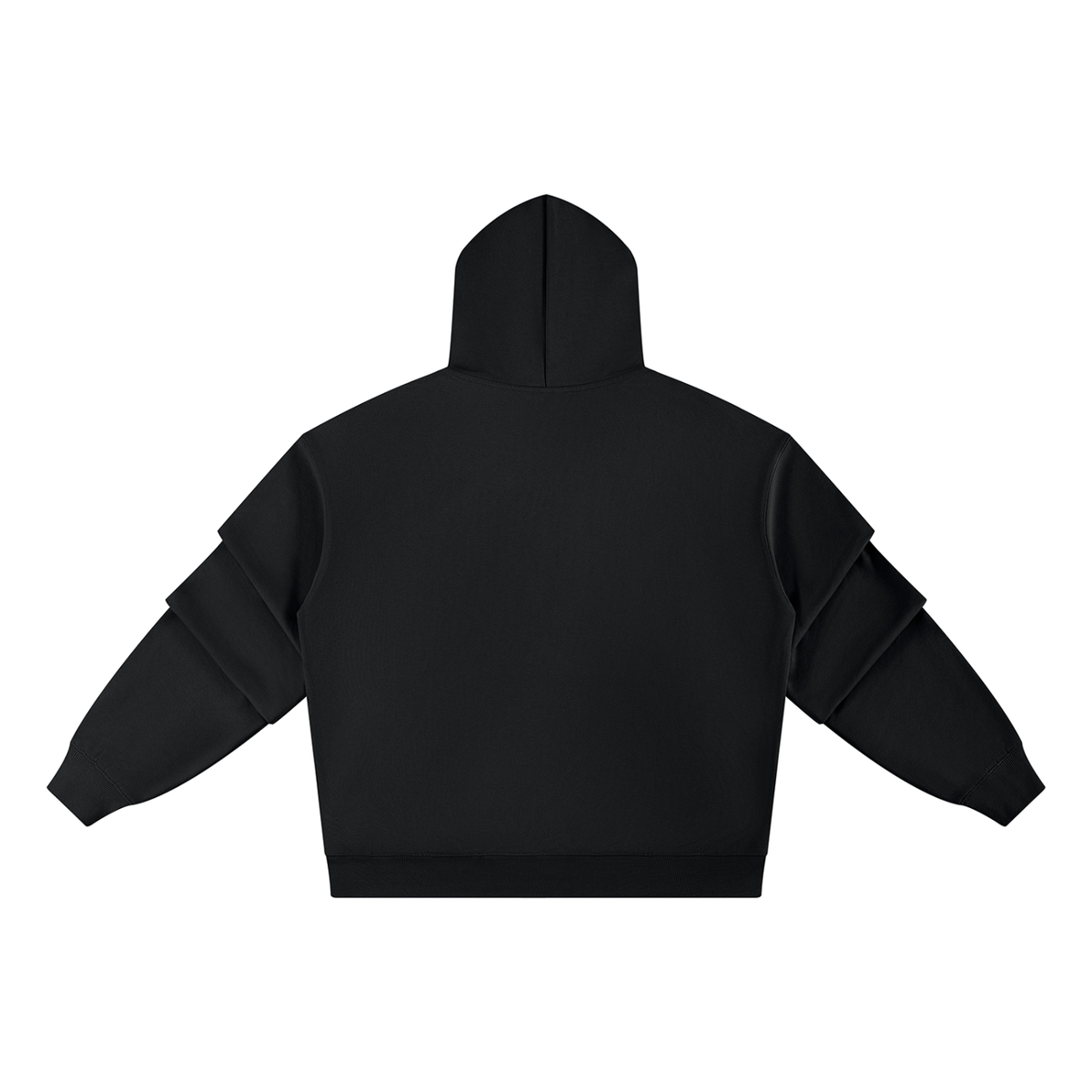 NWS Heavyweight Ruched Sleeves Hoodie