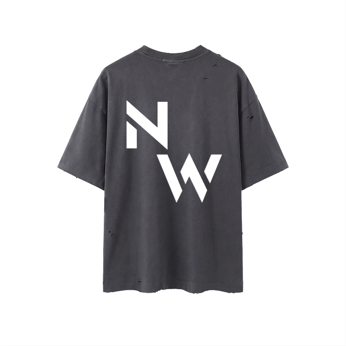 NWS Distressed Boxy Oversized T-Shirt
