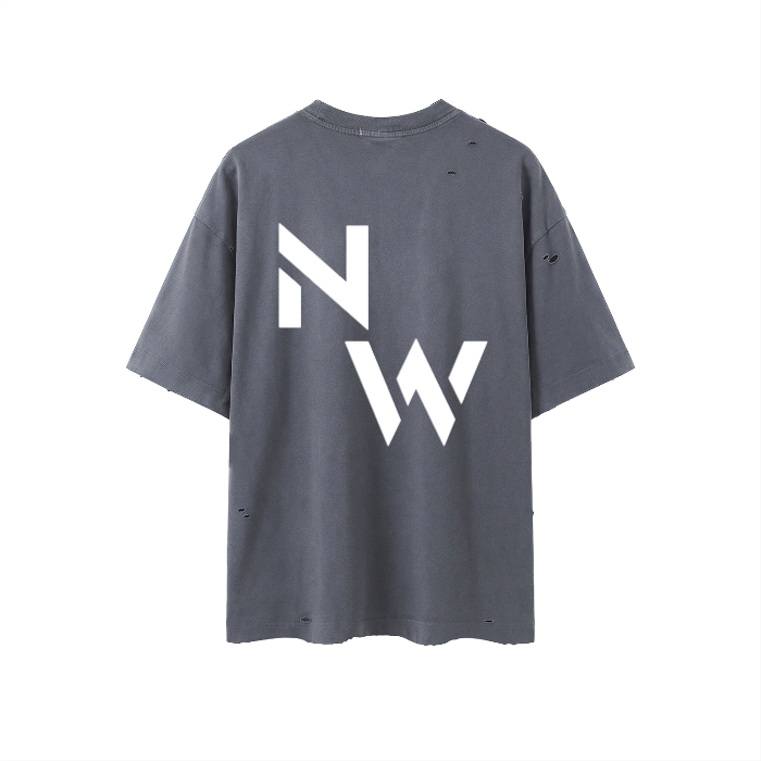 NWS Distressed Boxy Oversized T-Shirt
