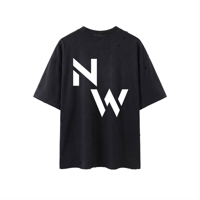 NWS Distressed Boxy Oversized T-Shirt