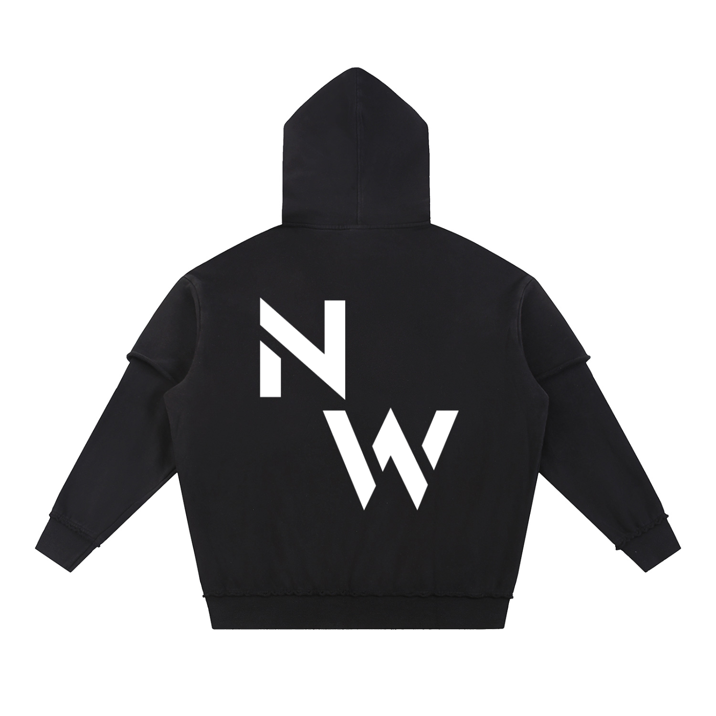 NW signature double layered hoodie