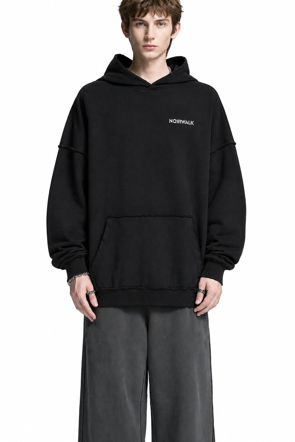 NW signature double layered hoodie