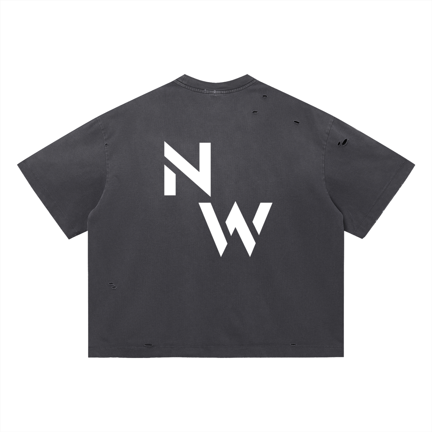 NWS Distressed Boxy Oversized T-Shirt
