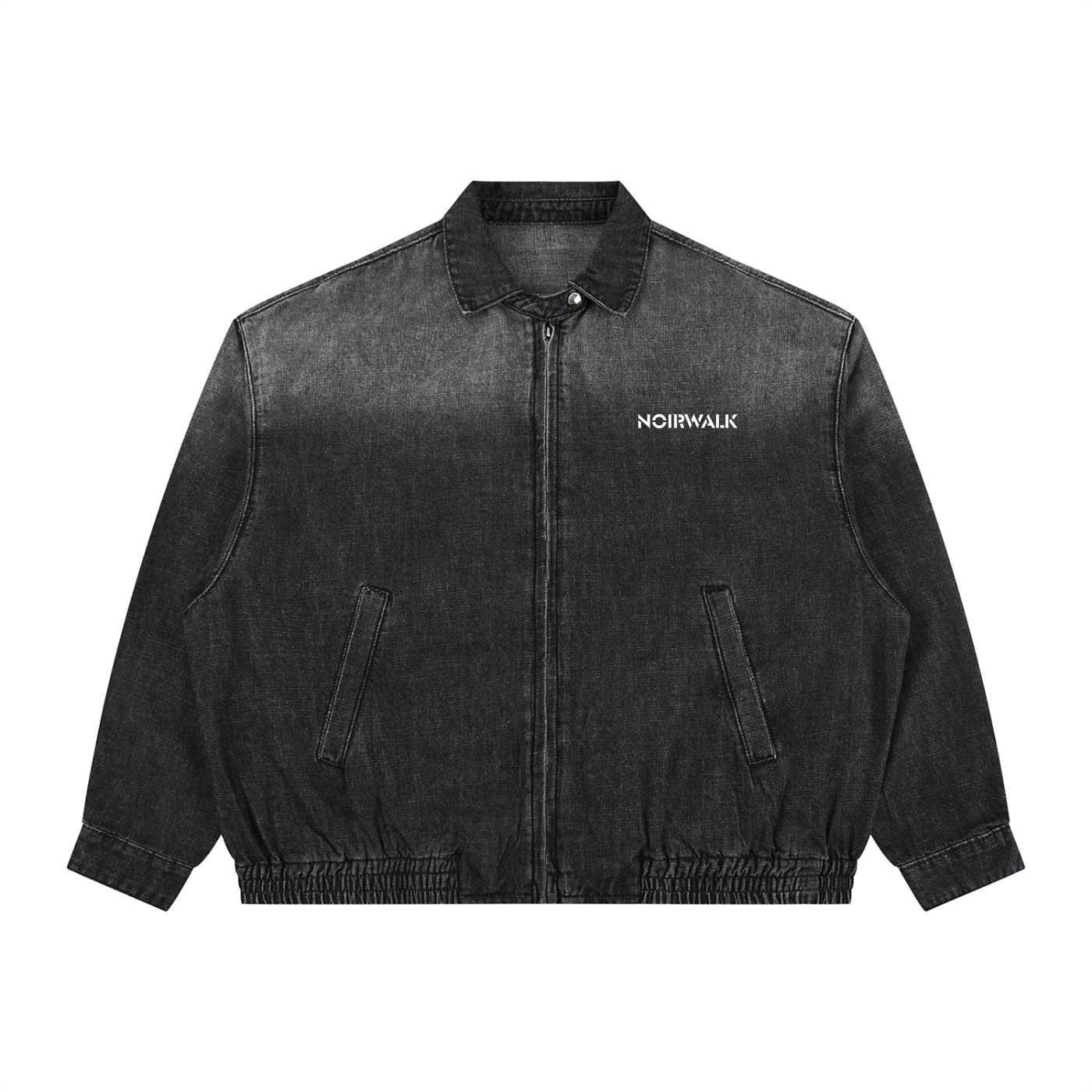 NW unisex full-zip denim jacket