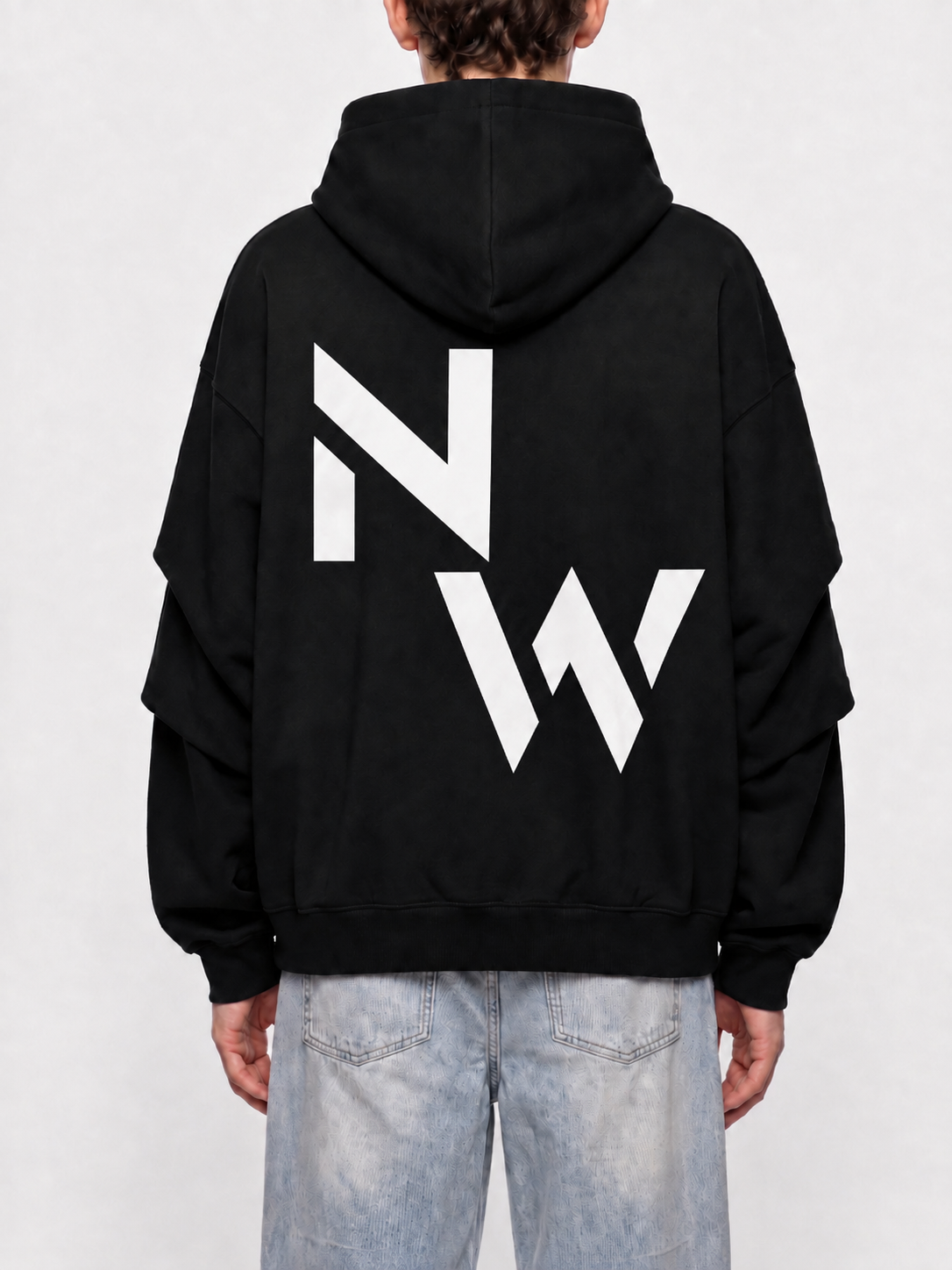 NW signature heavyweight sleeves hoodie